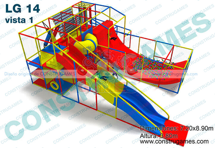 juegos infantiles, tobogan, Resbaladillas, Resbaladeros, laberintos, Playground, alberca de pelotas.