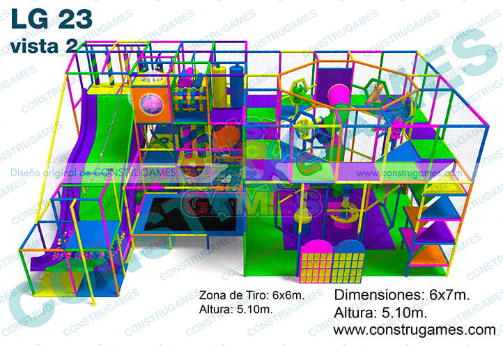 Resbaladillas, Resbaladeros, Toboganes, laberintos, Playground, alberca de pelotas.