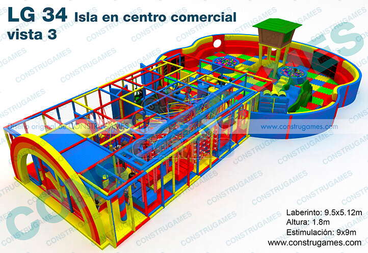 juegos infantiles, tobogan, Resbaladillas, Resbaladeros, laberintos, Playground, alberca de pelotas.