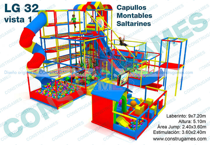 juegos infantiles, tobogan, Resbaladillas, Resbaladeros, laberintos, Playground, alberca de pelotas.