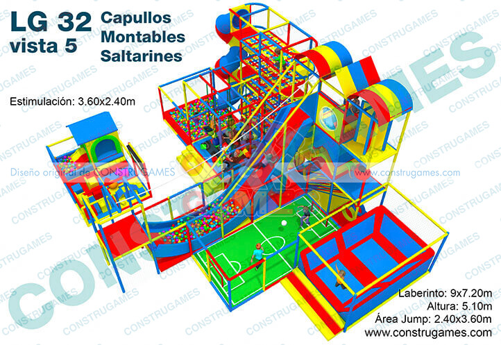 juegos infantiles, tobogan, Resbaladillas, Resbaladeros, laberintos, Playground, alberca de pelotas.