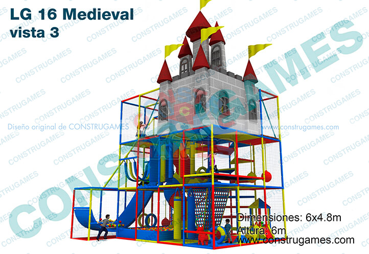 juegos infantiles, tobogan, Resbaladillas, Resbaladeros, laberintos, Playground, alberca de pelotas, construgames.